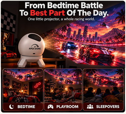 Apex Dome™ Racetrack Light Projector