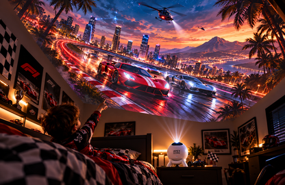 Apex Dome™ Racetrack Light Projector